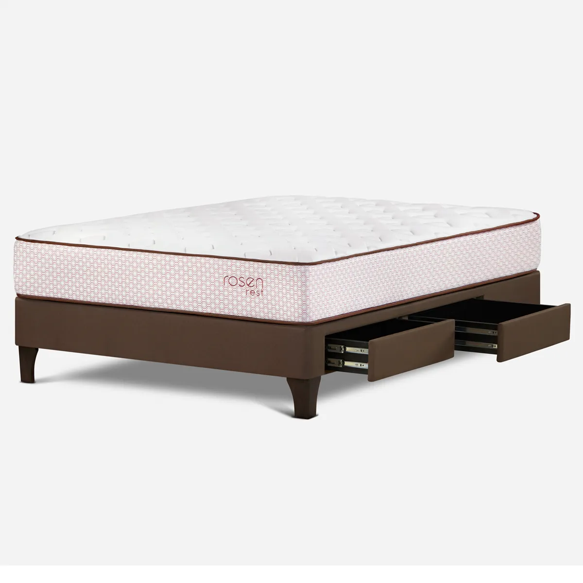 CAMA EUROPEA CON CAJONES ROSEN REST 2 PLAZAS - 3