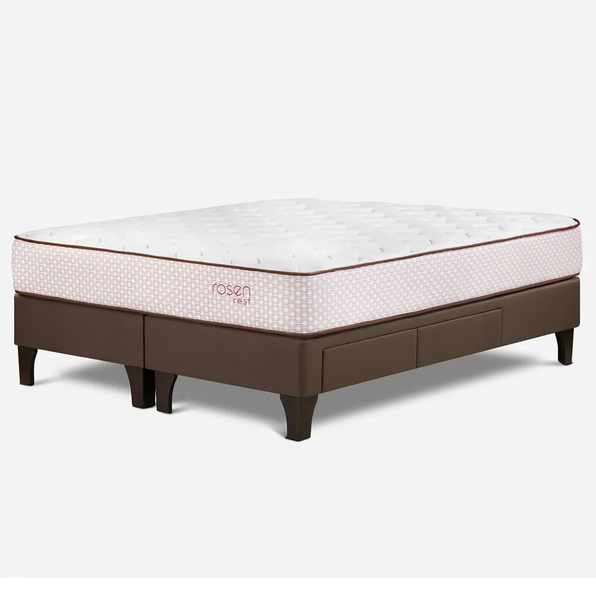 CAMA EUROPEA CON CAJONES ROSEN REST QUEEN - 2