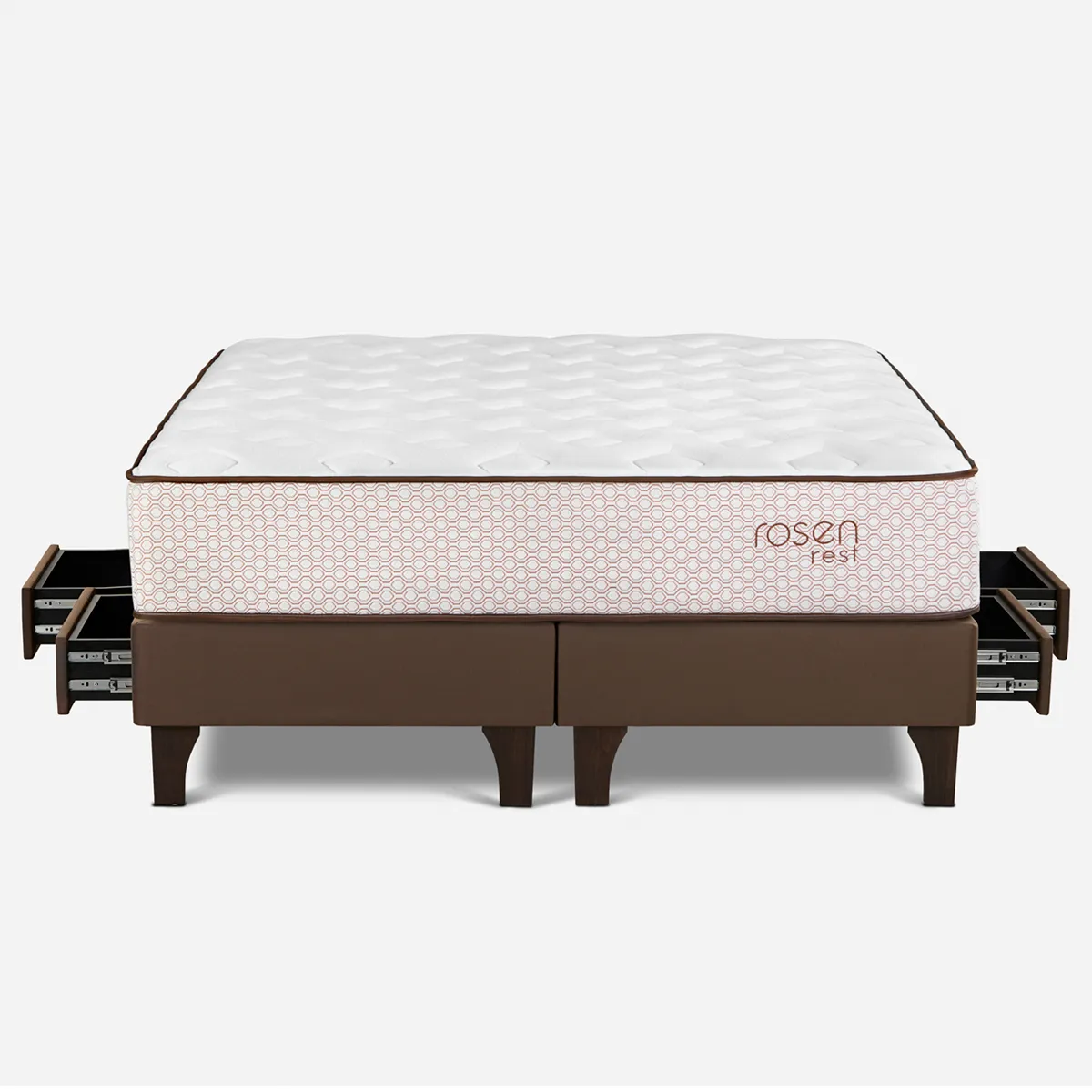 CAMA EUROPEA CON CAJONES ROSEN REST KING - 1