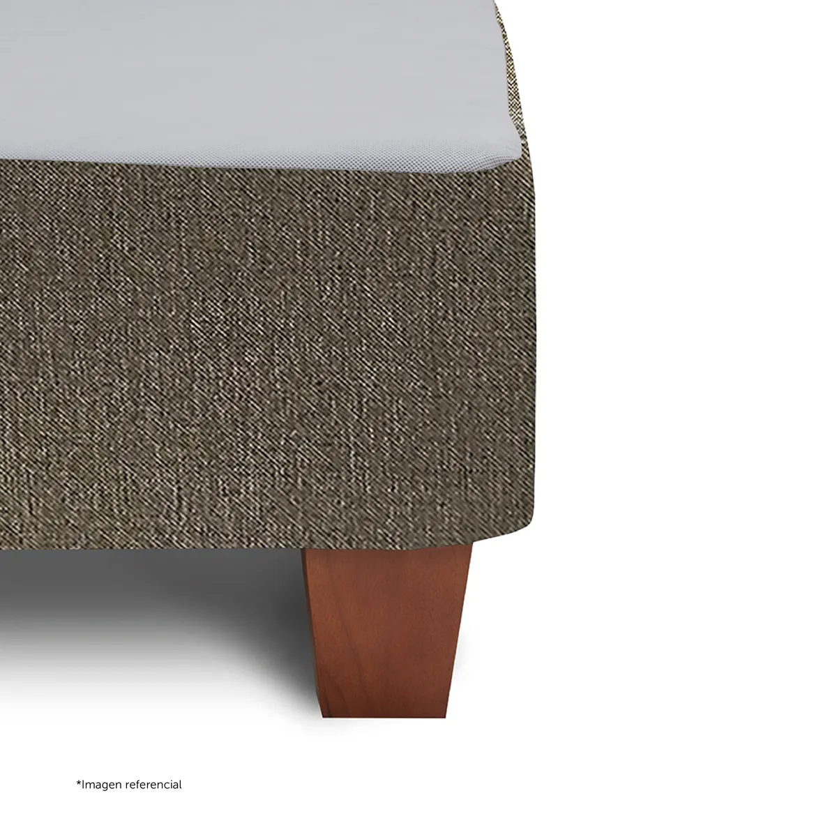 CAMA BOX TARIMA DRIMER AMERICANA 1.5 PLAZAS BEIGE REGULAR - 4
