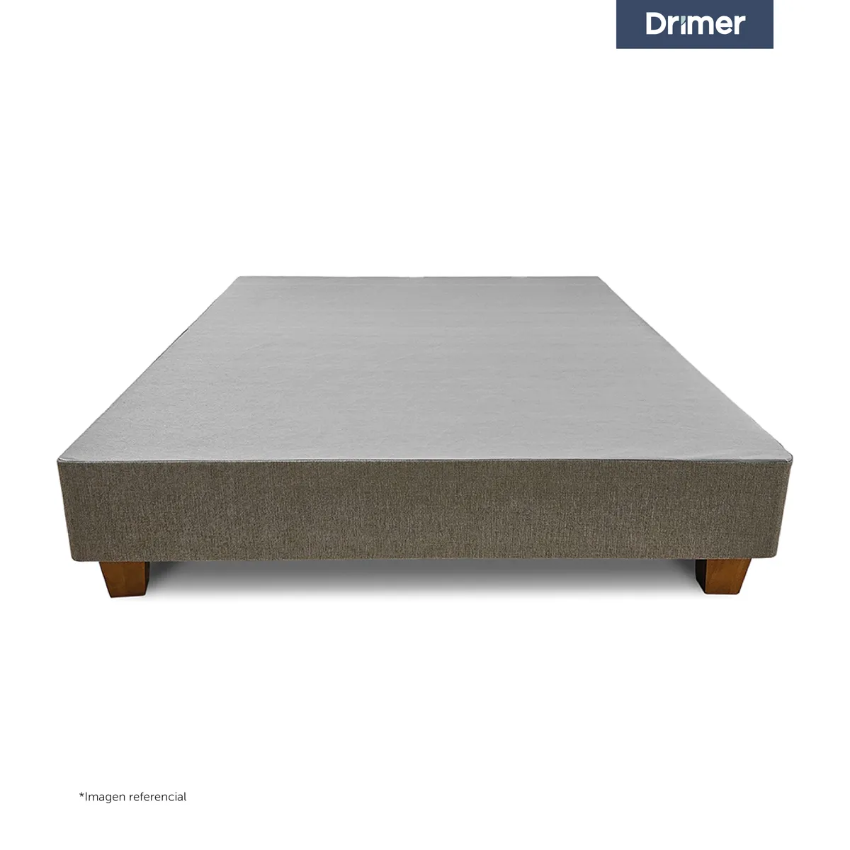 CAMA BOX TARIMA DRIMER AMERICANA 2 PLAZAS BEIGE REGULAR - 2