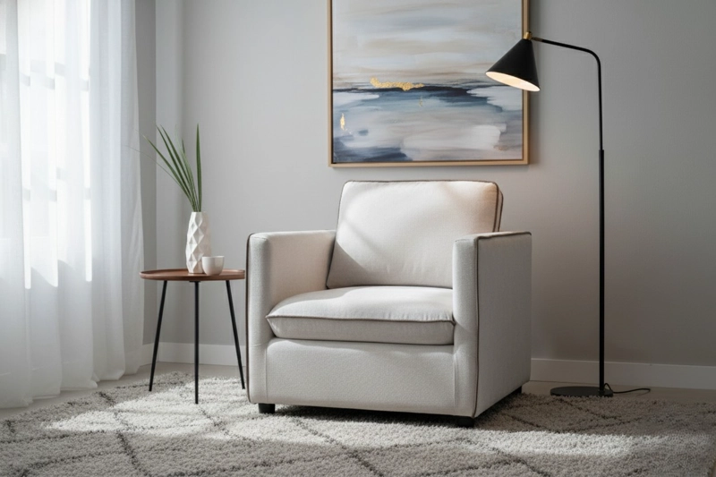 SILLÓN RIPLEY HOME PIPING BEIGE - 1