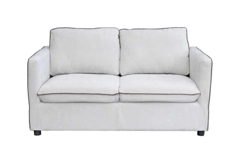 SOFÁ RIPLEY HOME PIPING 2 CUERPOS BEIGE - 4