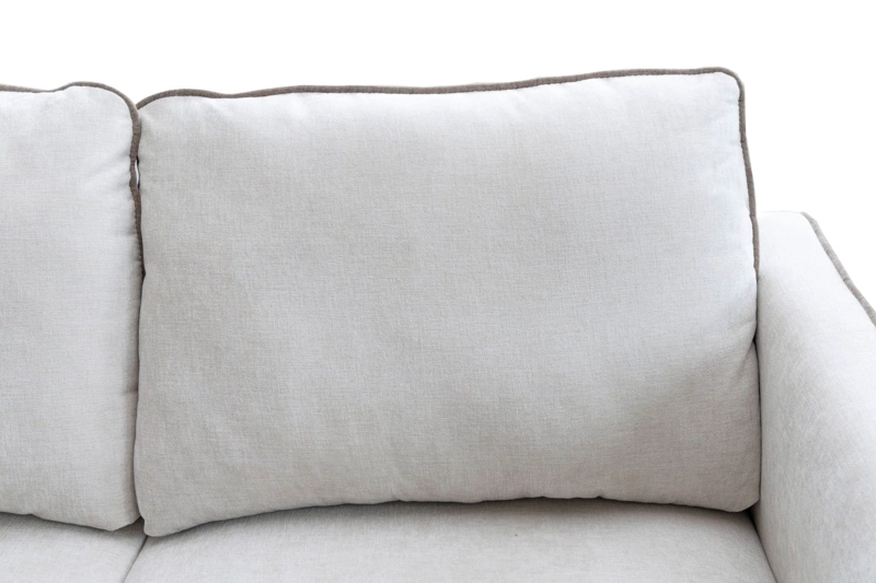 SOFÁ RIPLEY HOME PIPING 2 CUERPOS BEIGE - 9