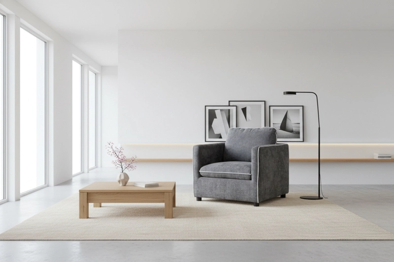 SILLÓN RIPLEY HOME PIPING GRIS - 2