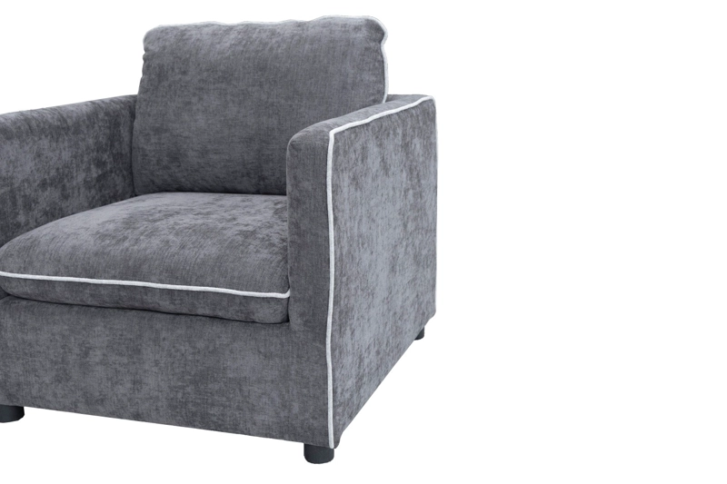 SILLÓN RIPLEY HOME PIPING GRIS - 8
