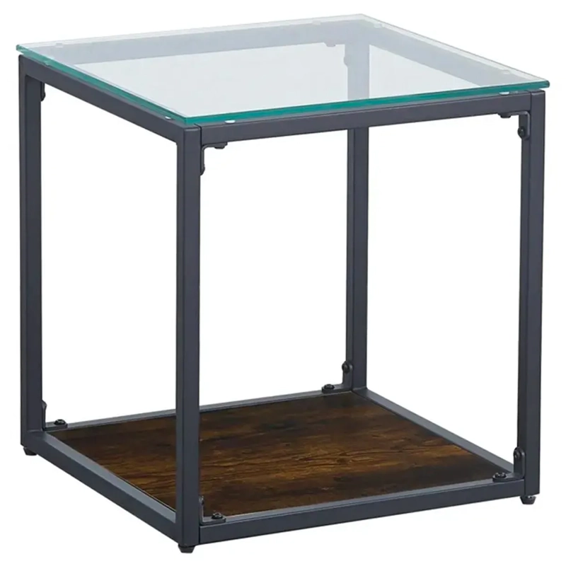 MESA DE CENTRO + MESA LATERAL RIPLEY HOME PENELOPE METAL CAFÉ - 2