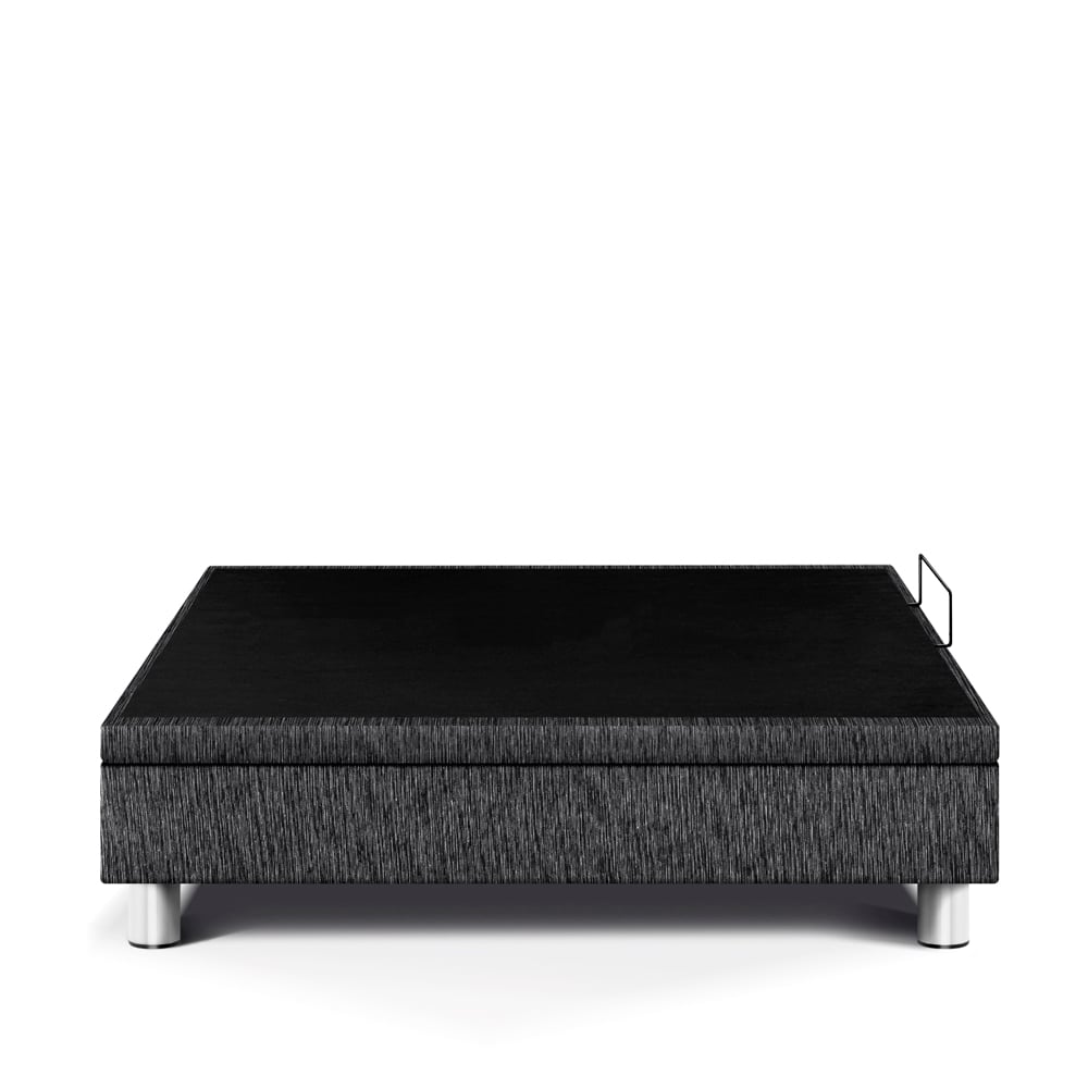 BASE BOXET PARAÍSO DELUXE 2 PLAZAS CHARCOAL - 2