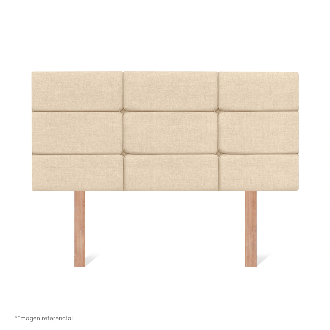 DORMITORIO BOXET PARAISO ROYAL PRINCE FIRME 1.5 PLAZAS + 1 ALMOHADA VISCOELÁSTICA - 5