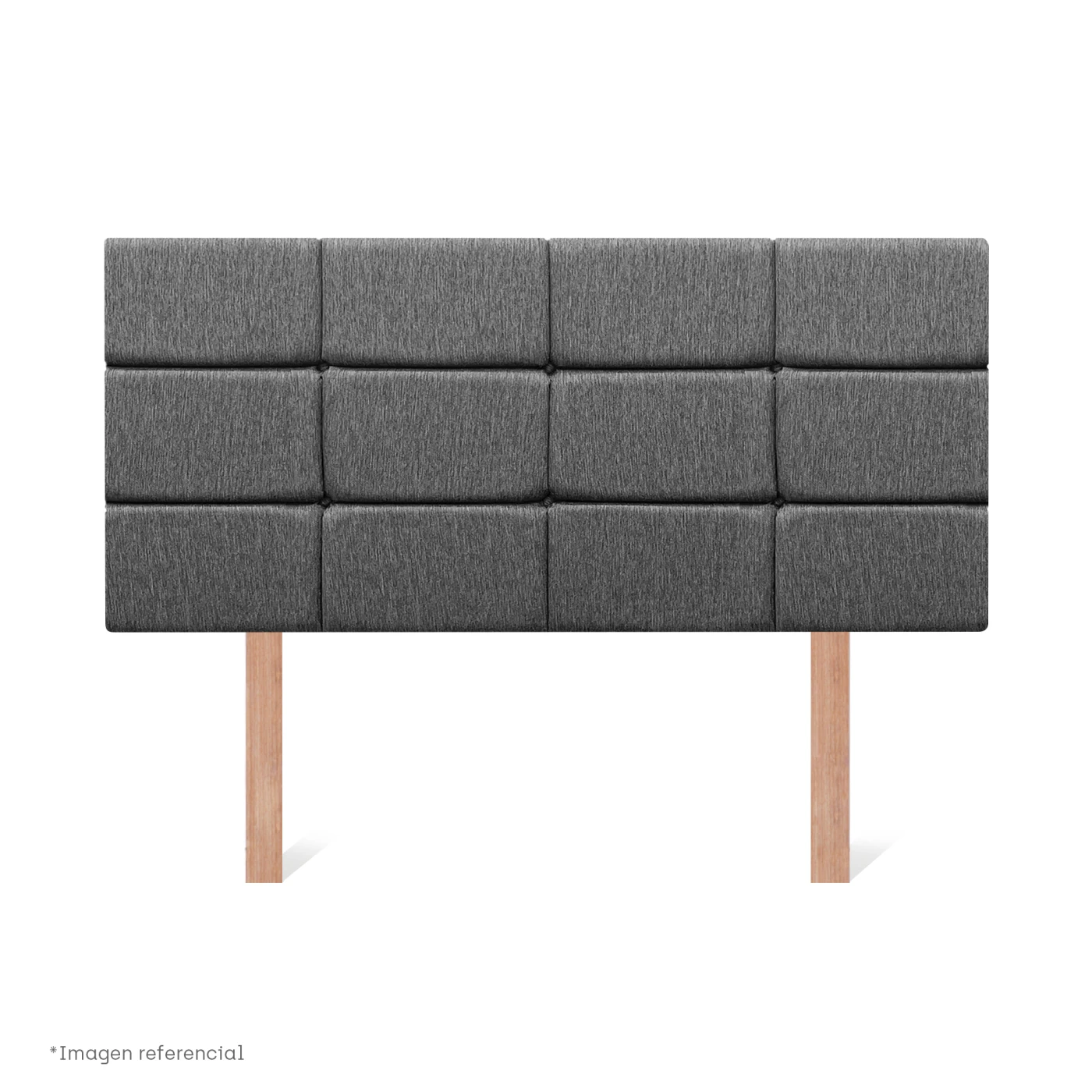 DORMITORIO BOXET PARAISO ROYAL PRINCE FIRME 2 PLAZAS + 2 ALMOHADAS VISCOELÁSTICAS - 5