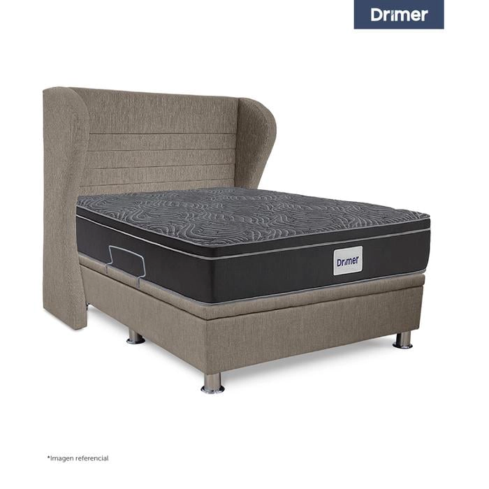 DORMITORIO BOXET DRIMER VENTUS 2 PLAZAS CABECERA BRETANNA BEIGE - 1