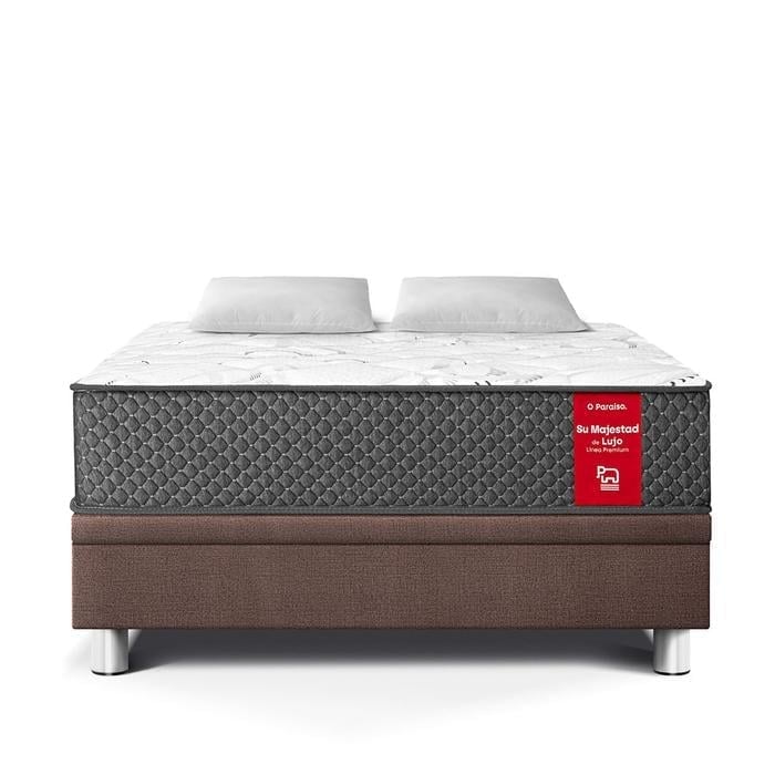 CAMA BOXET PARAISO SU MAJESTAD 2 PLAZAS CHOCOLATE - 2