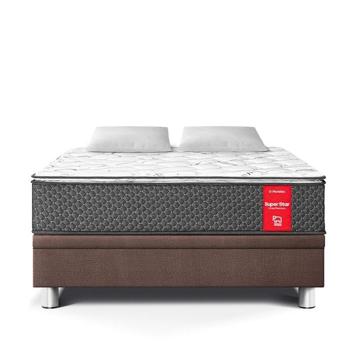 CAMA BOXET PARAISO SUPER STAR QUEEN CHOCOLATE - 2