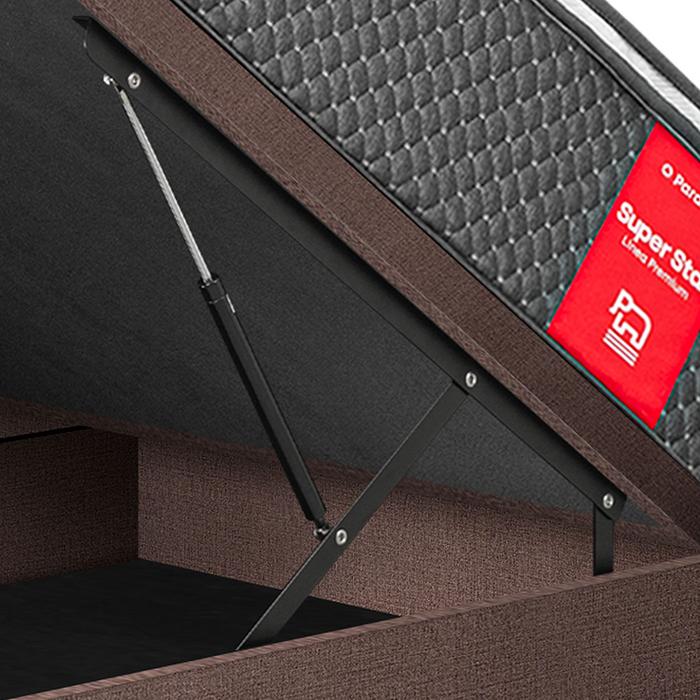 CAMA BOXET PARAISO SUPER STAR QUEEN CHOCOLATE - 4