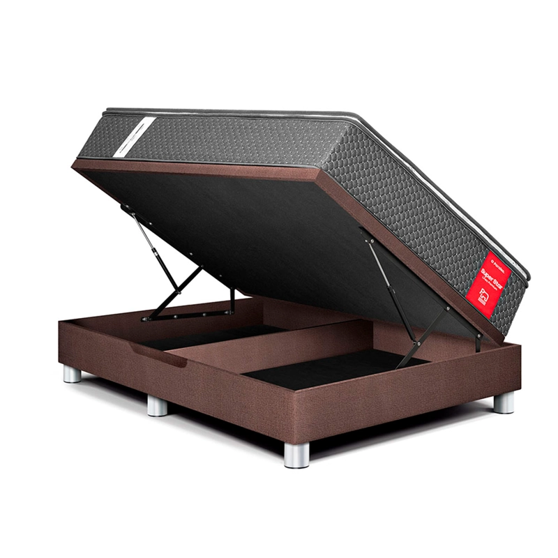 JUEGO DE DORMITORIO BOXET PARAISO SUPER STAR QUEEN CHOCOLATE - 2
