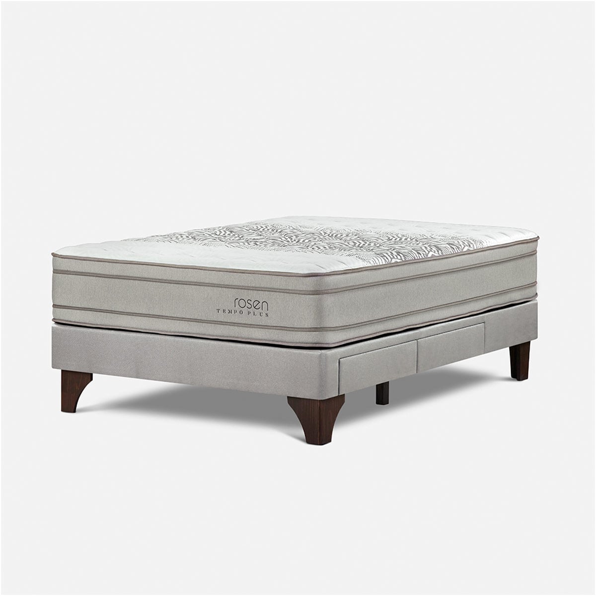 CAMA EUROPEA CON CAJONES ROSEN TEMPO PLUS 2 PLAZAS - 2