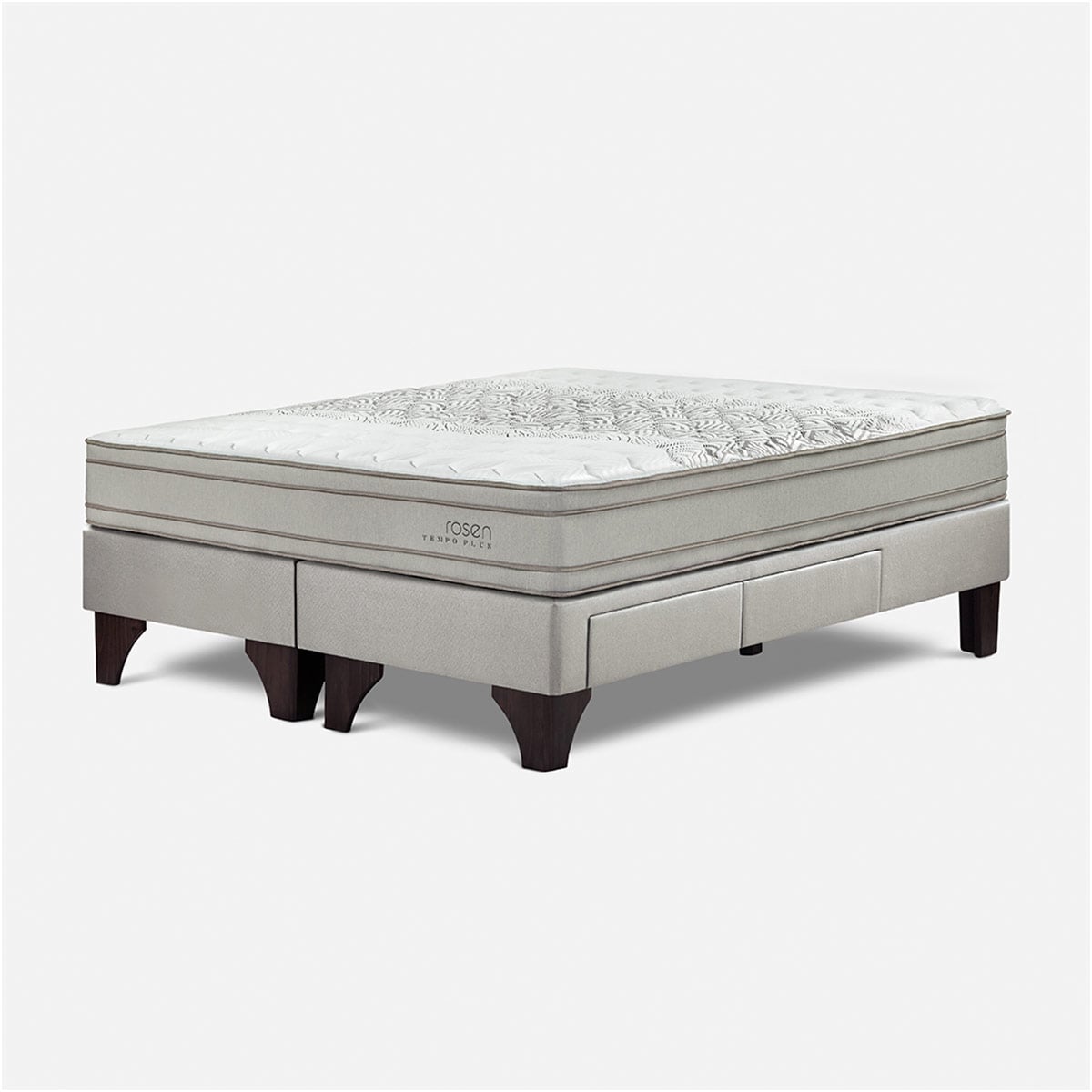 CAMA EUROPEA CON CAJONES ROSEN TEMPO PLUS QUEEN - 2