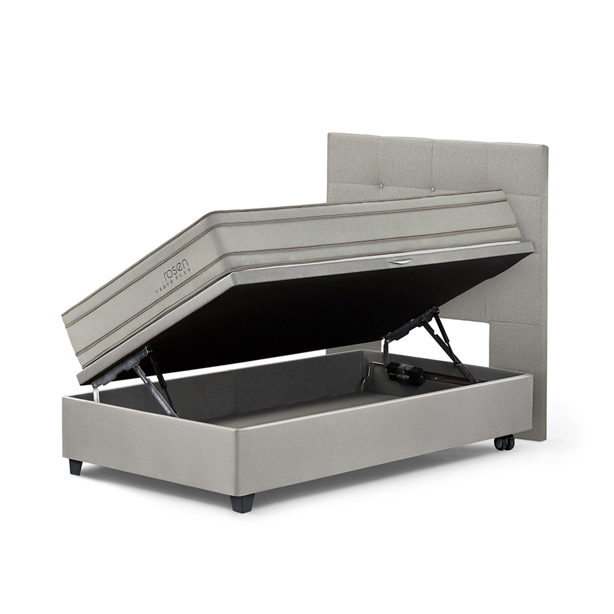 DORMITORIO BOXET ROSEN TEMPO PLUS 1.5 PLAZAS ISSEY NIEBLA - 1