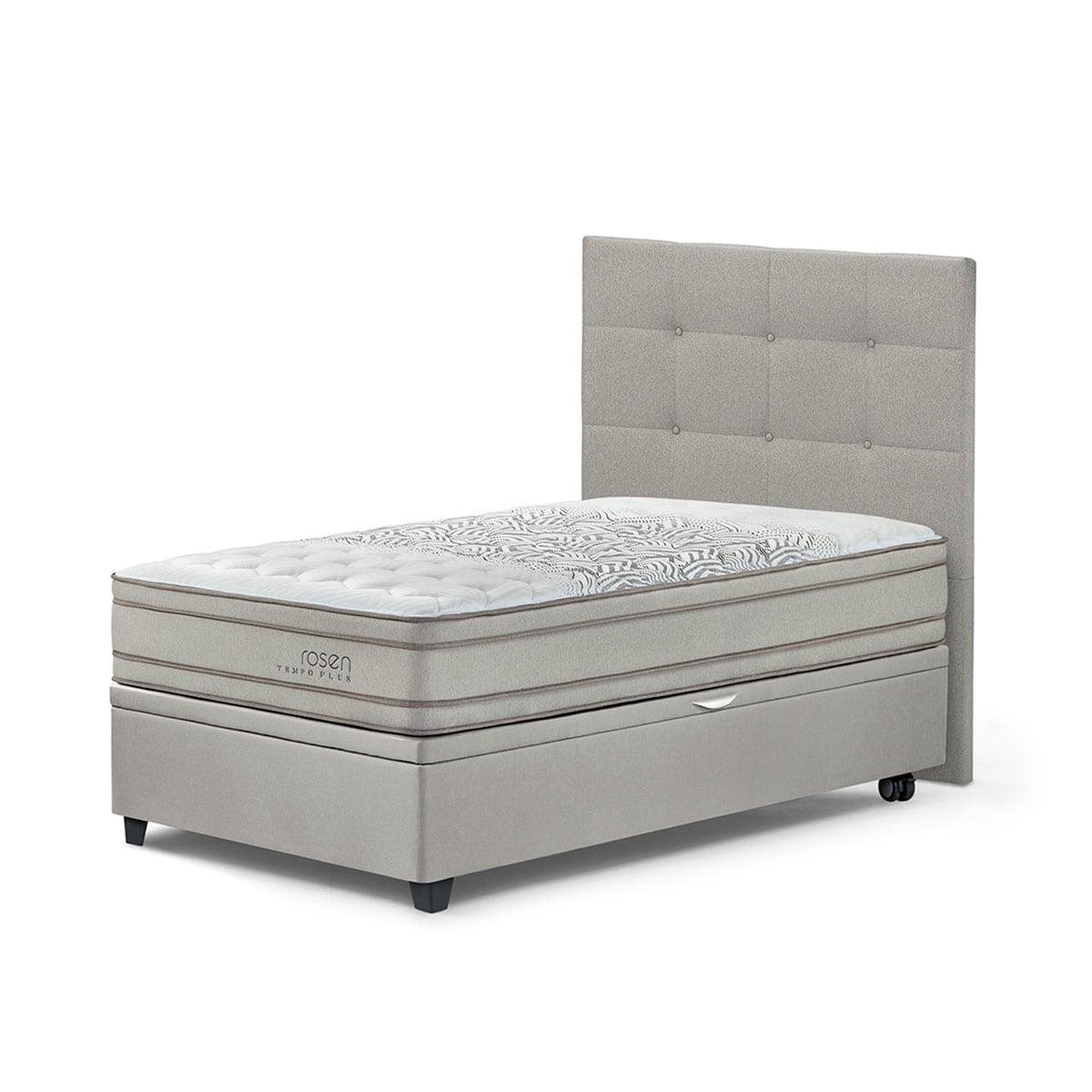 DORMITORIO BOXET ROSEN TEMPO PLUS 1.5 PLAZAS ISSEY NIEBLA - 2