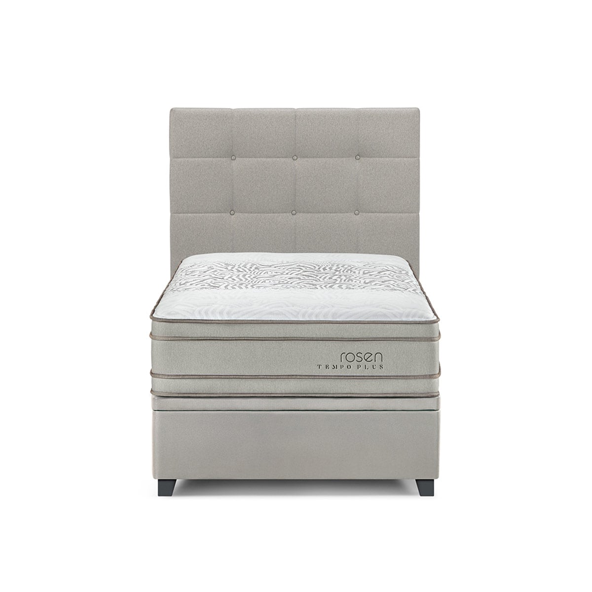DORMITORIO BOXET ROSEN TEMPO PLUS 1.5 PLAZAS ISSEY NIEBLA - 3