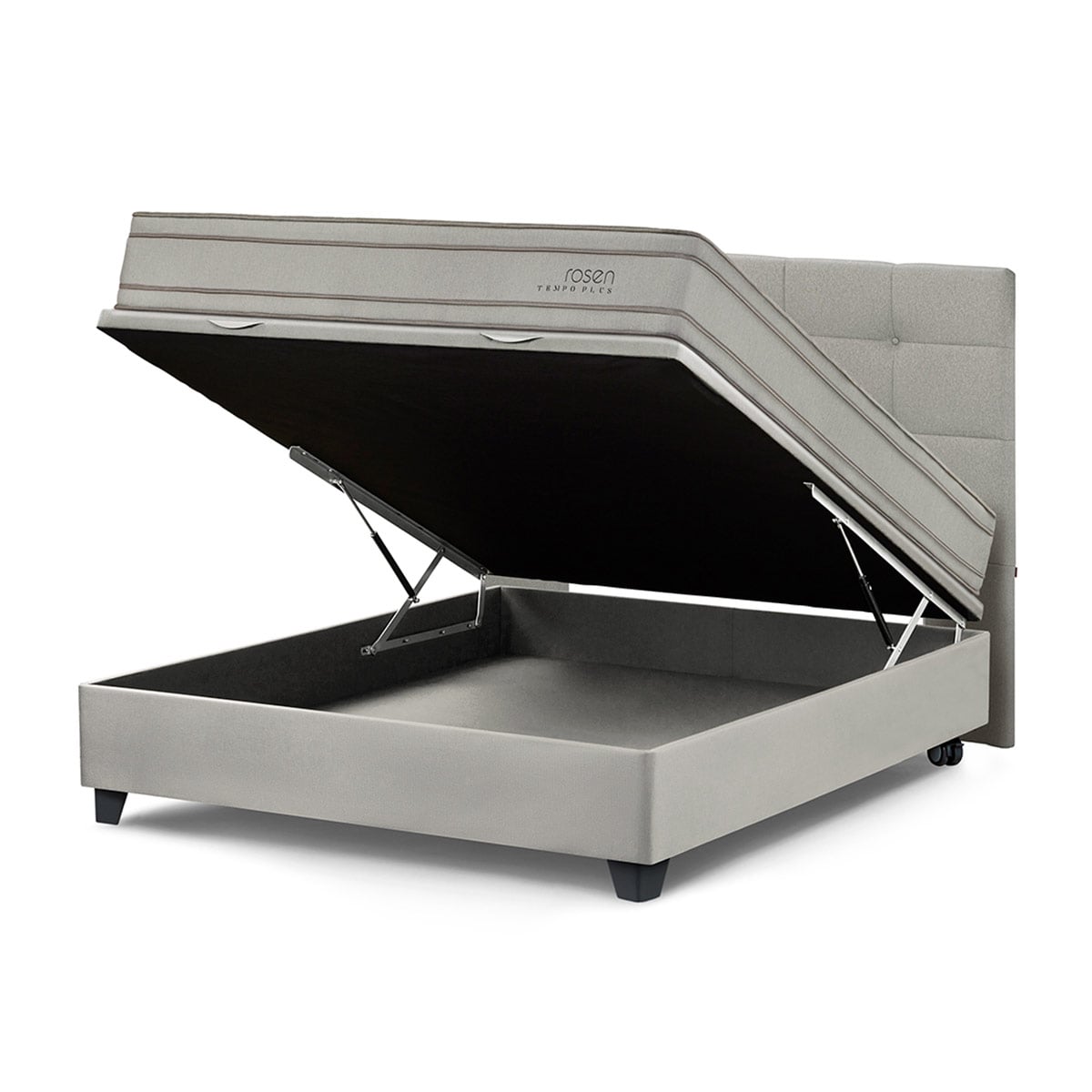 DORMITORIO BOXET ROSEN TEMPO PLUS QUEEN ISSEY NIEBLA - 1