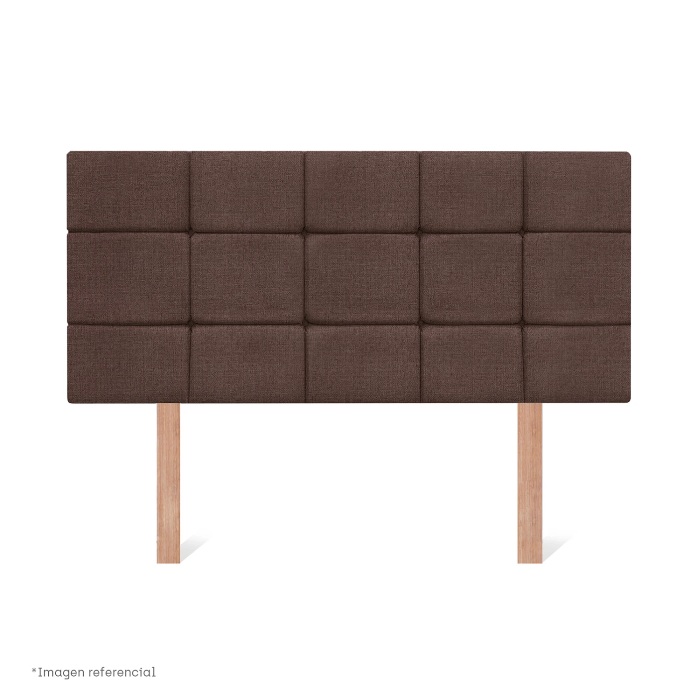 DORMITORIO BOXET PARAÍSO ROYAL CLOUD BLOCKS QUEEN CHOCOLATE + 2 ALMOHADAS VISCOELÁSTICAS - 5