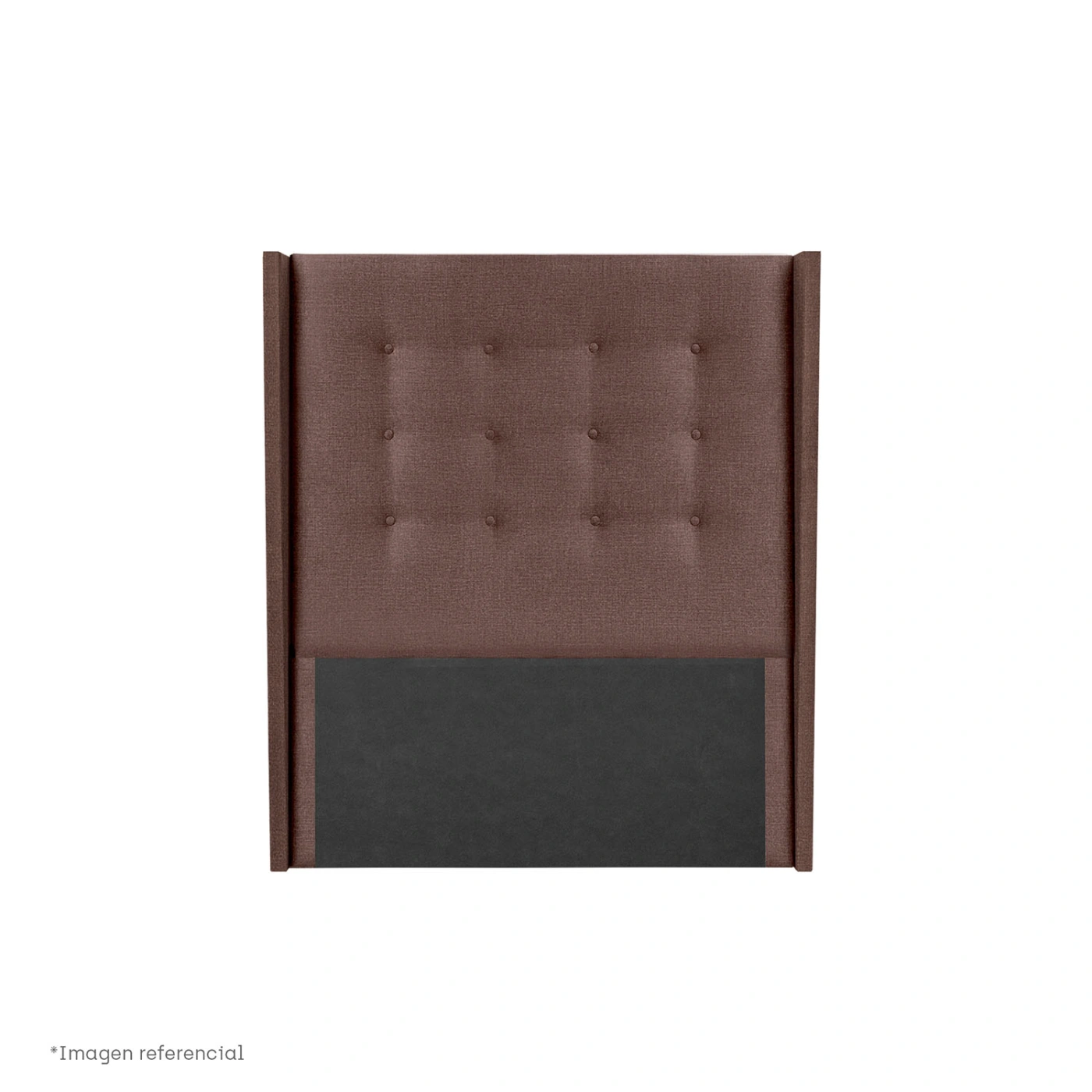 DORMITORIO BOXET PARAÍSO ROYAL CLOUD GOLD 1.5 PLAZAS CHOCOLATE + 1 ALMOHADA VISCOELÁSTICA - 5