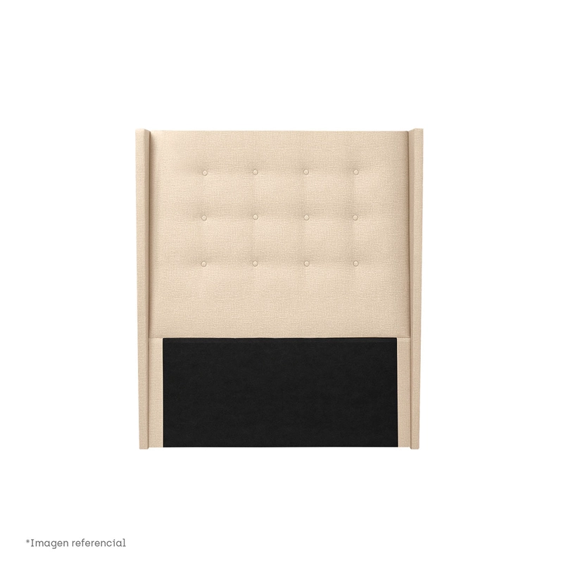 DORMITORIO BOXET PARAÍSO POCKET STAR GOLD 1.5 PLAZAS CHAMPAGNE - 5
