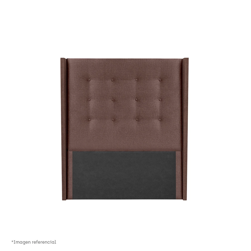 DORMITORIO BOXET PARAÍSO POCKET STAR GOLD 1.5 PLAZAS CHOCOLATE - 5