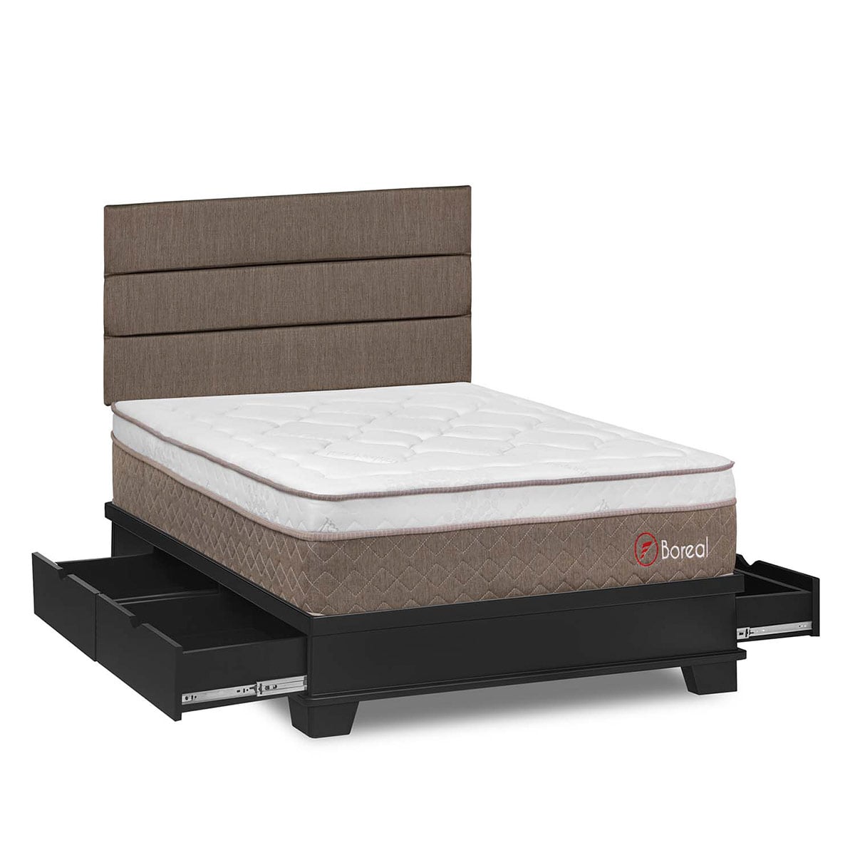 DORMITORIO CON CAJONES FORLI BOREAL 2 PLAZAS - 2