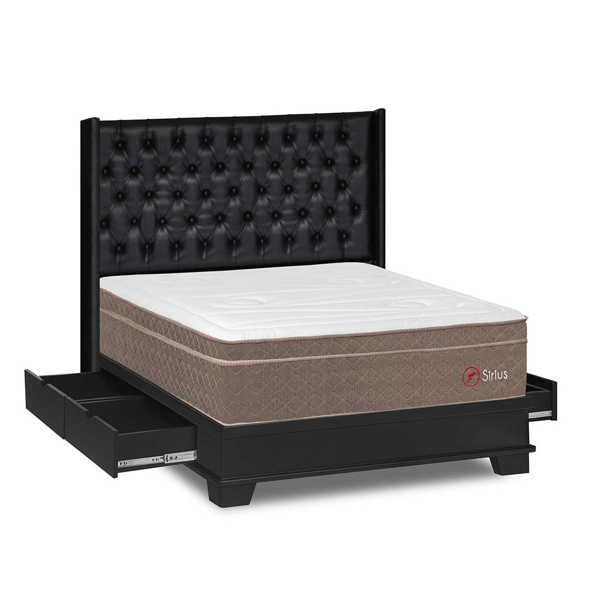 DORMITORIO CON CAJONES FORLI SIRIUS KING - 2