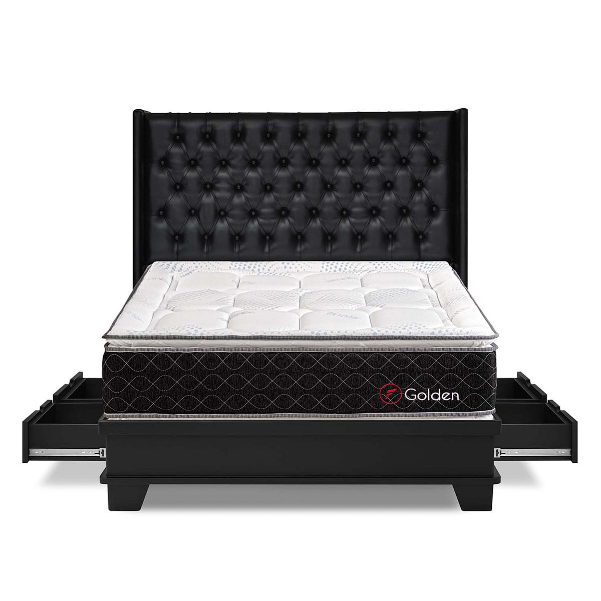 DORMITORIO CON CAJONES FORLI GOLDEN KING - 1