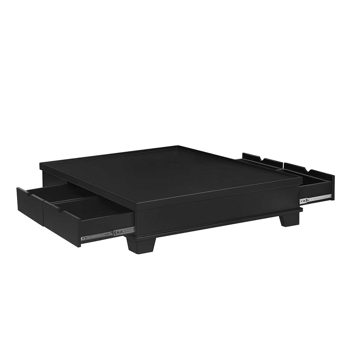 CAMA BOXET FORLI LAQUEADO CON CAJONES 2 PLAZAS - 2