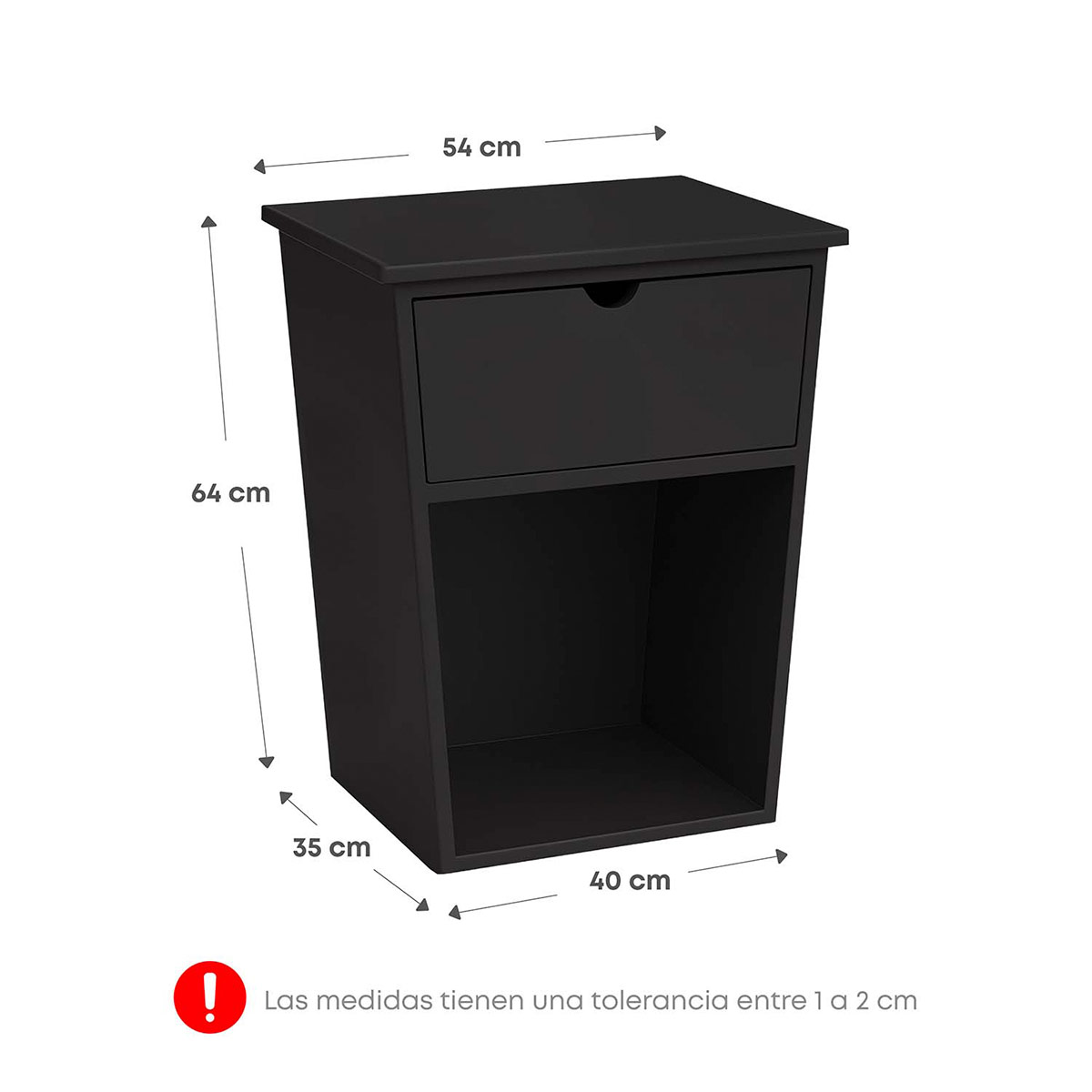 VELADOR FORLI BARI MADERA 1 CAJÓN - 4