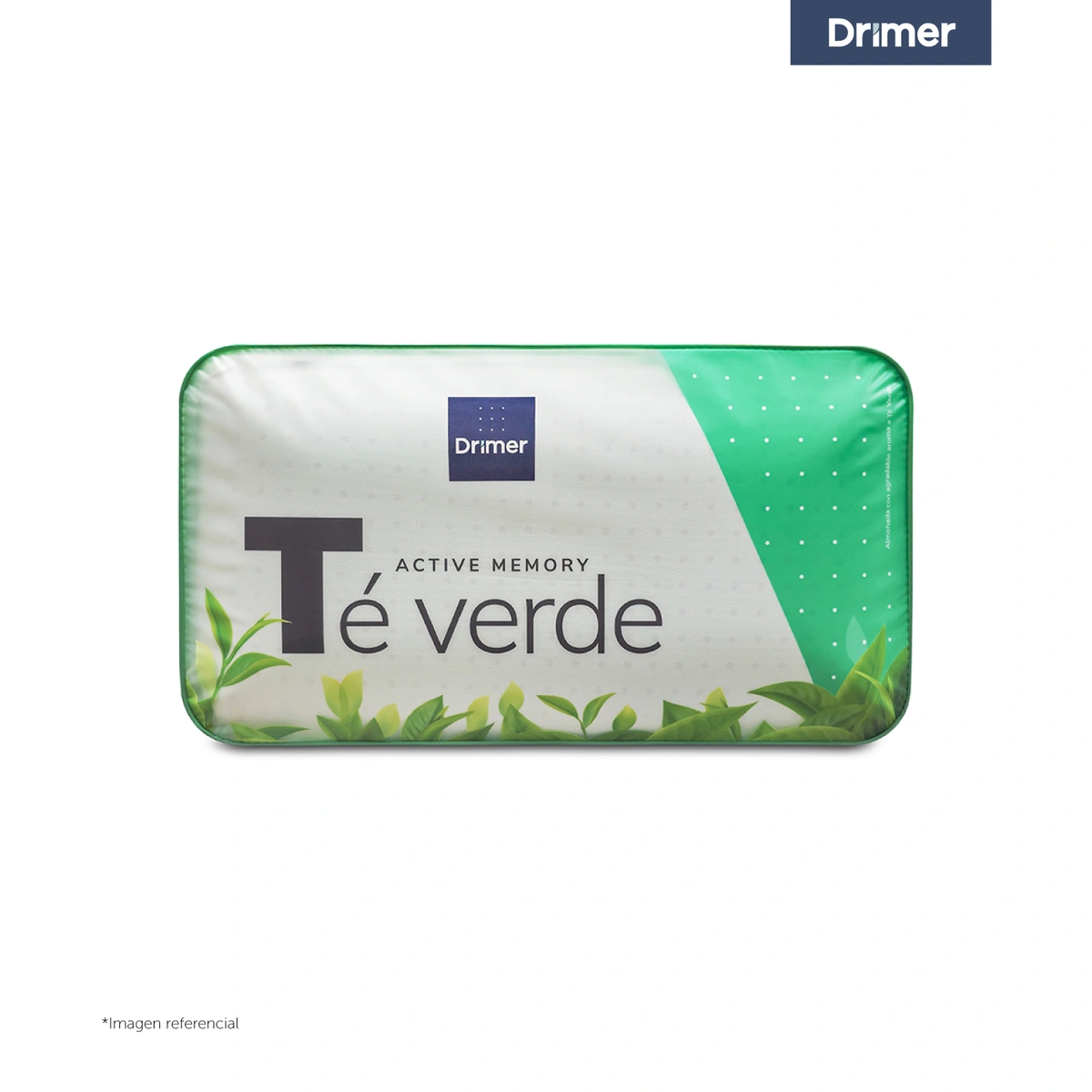 ALMOHADA DRIMER ACTIVE MEMORY AROMA TÉ VERDE 70X40 CM - 1