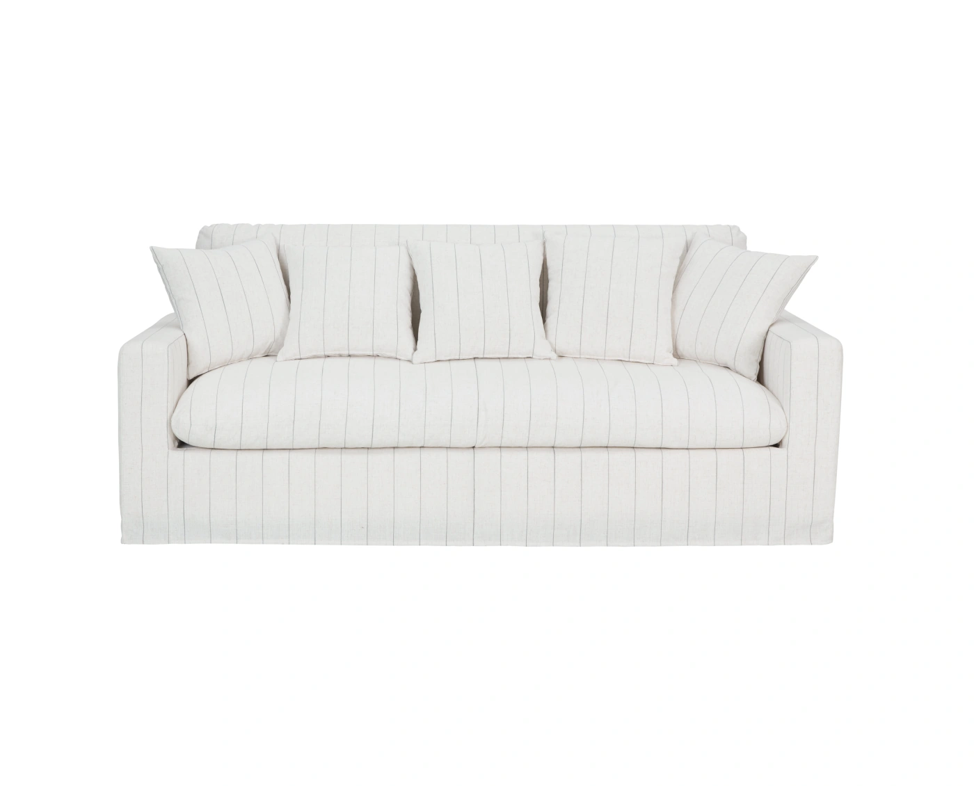 SOFÁ MAISON LINETT PHILIPPE 3 CUERPOS BLANCO - 2