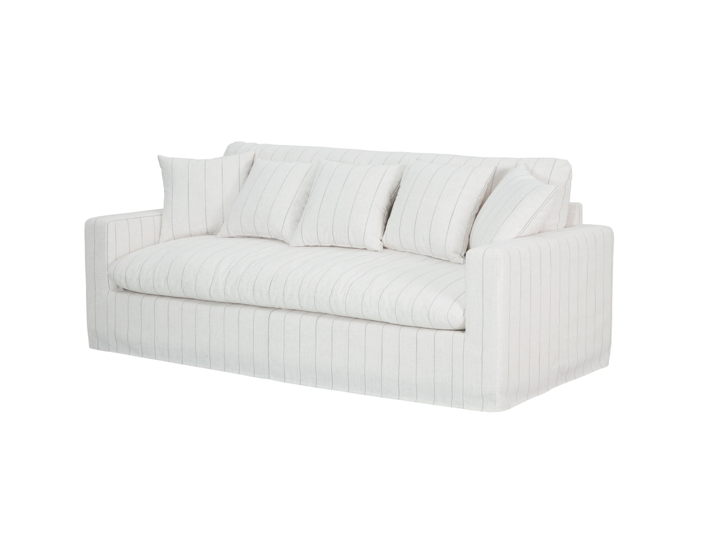 SOFÁ MAISON LINETT PHILIPPE 3 CUERPOS BLANCO - 4