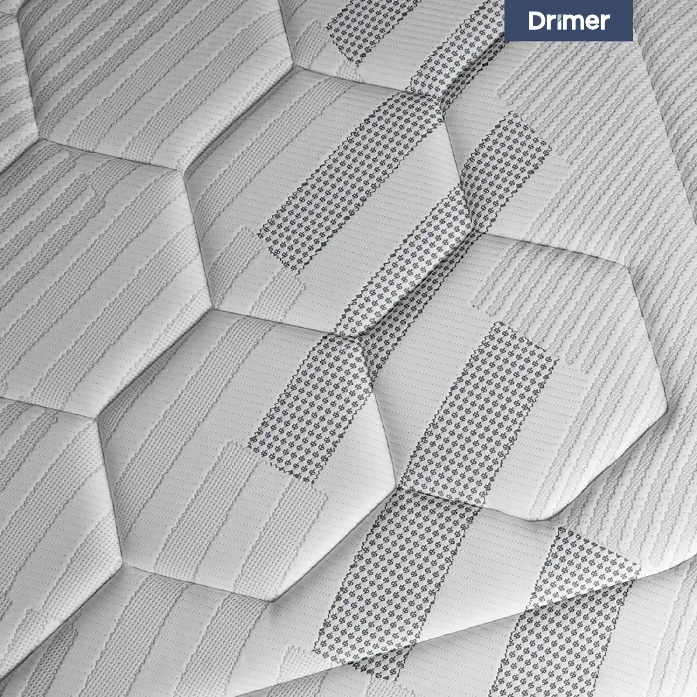 DORMITORIO BOXET DRIMER CROMOPEDIC 2 PLAZAS GRIS - 5