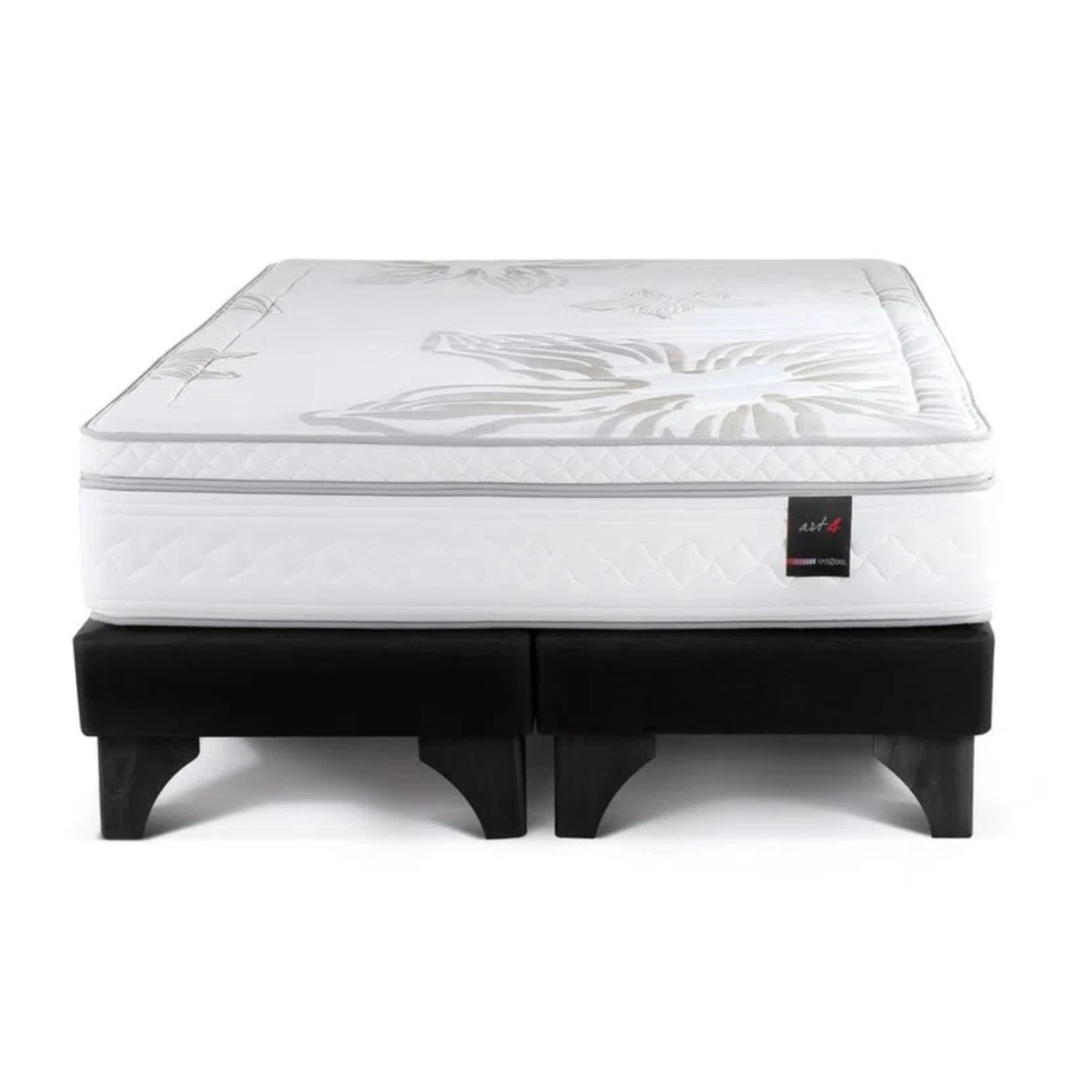 DORMITORIO EUROPEO ROSEN ART 4 QUEEN ISSEY GRAFITO + 2 VELADORES - 8