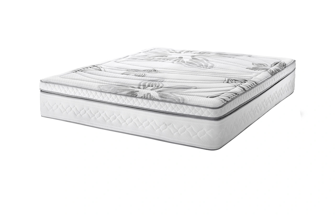 DORMITORIO EUROPEO ROSEN ART 4 QUEEN ISSEY GRAFITO + 2 VELADORES - 9