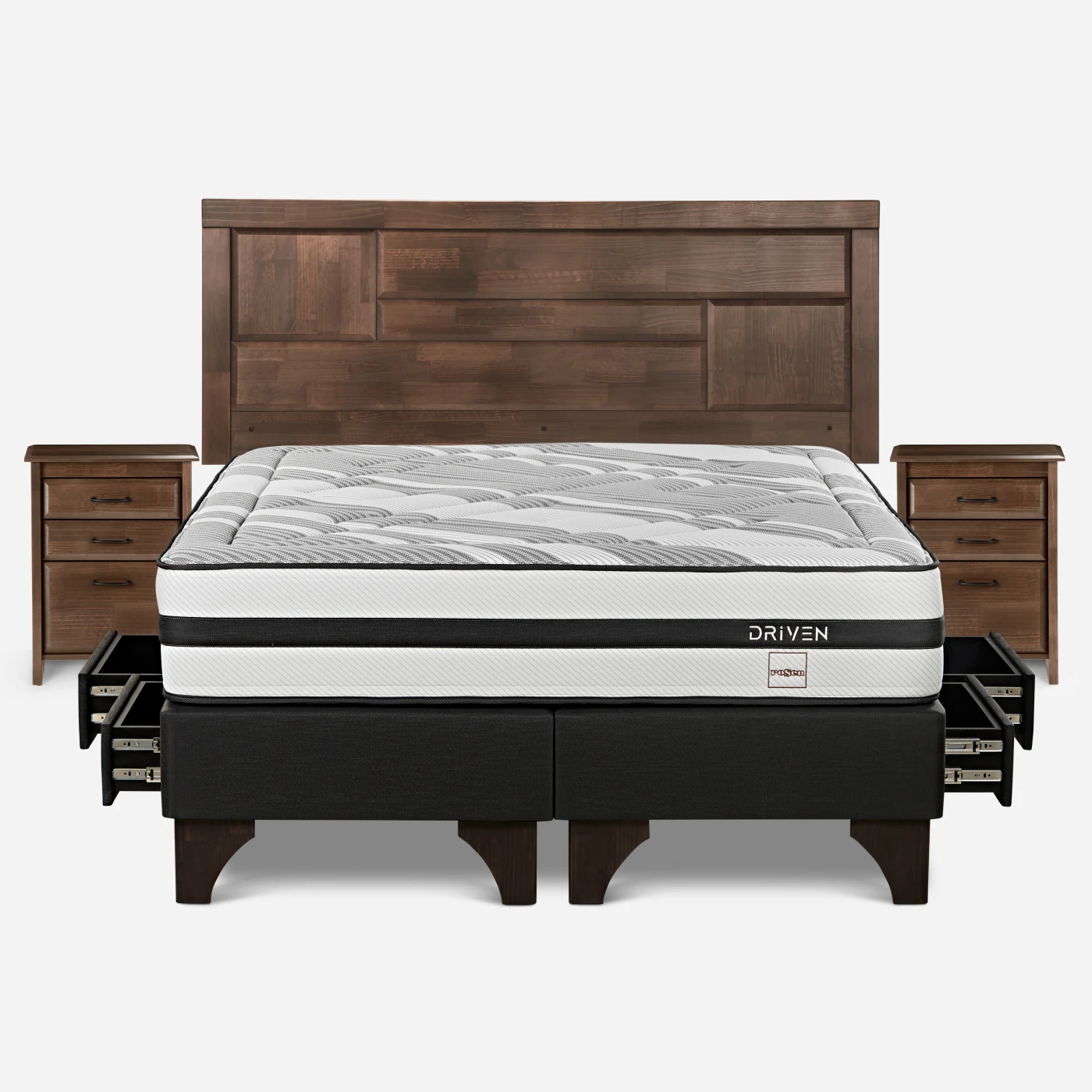 DORMITORIO EUROPEO ROSEN CON CAJONES DRIVEN KING DOLCE - 2