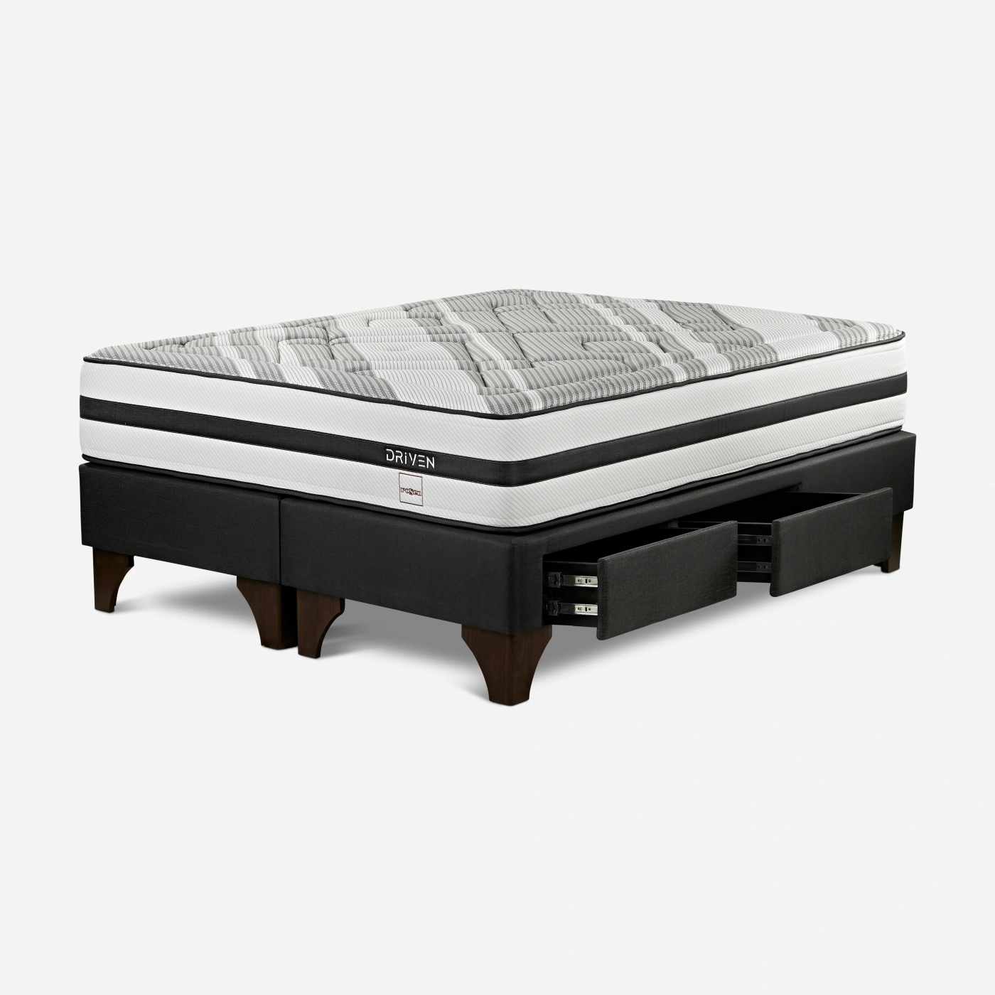 DORMITORIO EUROPEO ROSEN CON CAJONES DRIVEN KING DOLCE - 3