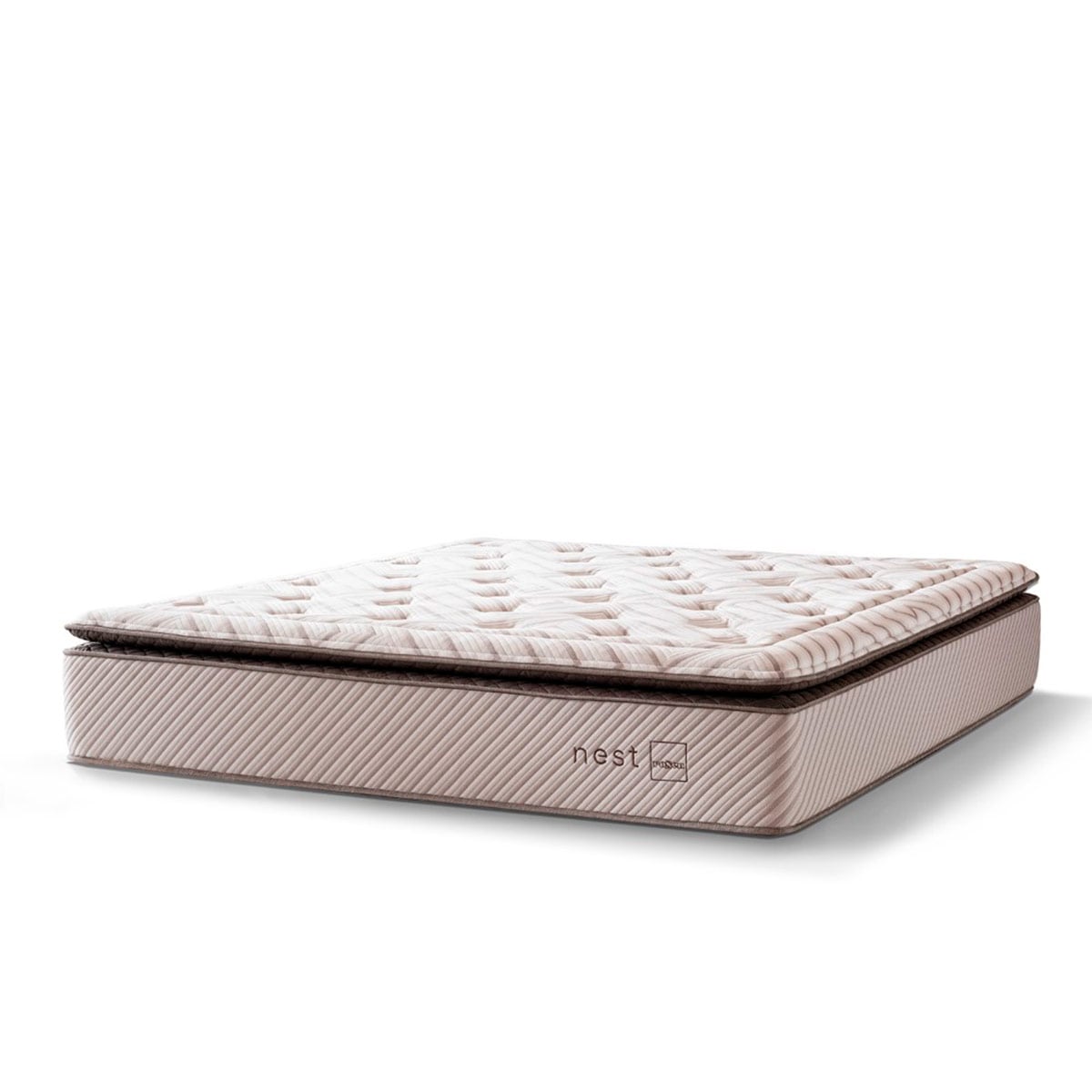 CAMA EUROPEA ROSEN NEST 2 PLAZAS NO APLICA CAJONES MARRÓN - 3