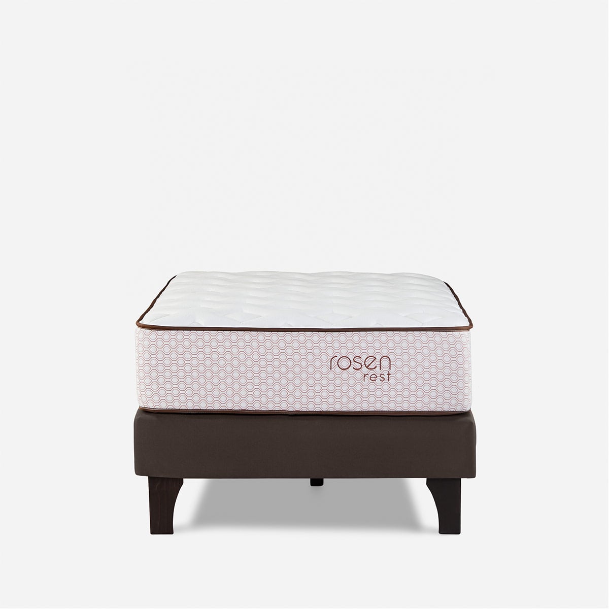 CAMA EUROPEA ROSEN REST 1.5 PLAZAS NO APLICA CAJONES MARRÓN - 2