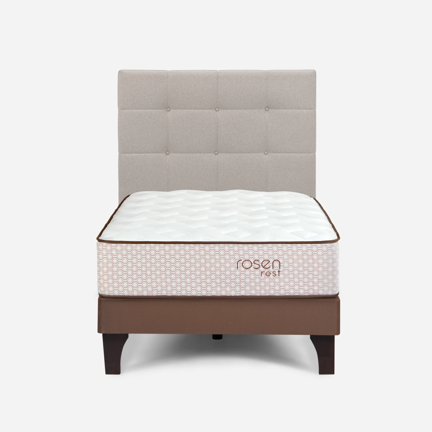 DORMITORIO EUROPEO ROSEN REST 1.5 PLAZAS + 1 ALMOHADA - 2