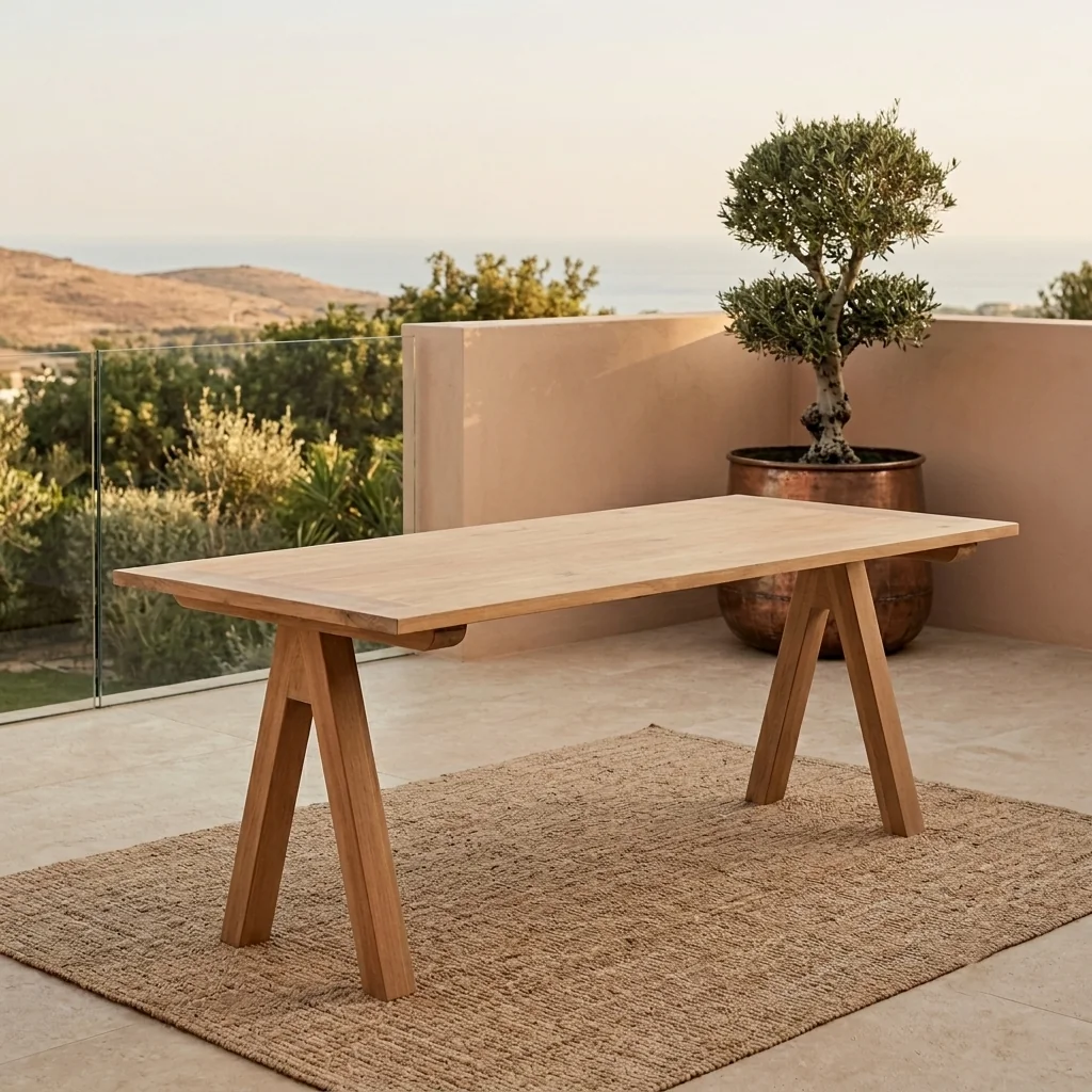 MESA DE COMEDOR MAISON LINETT CAMILLE 220X100 CM - 1