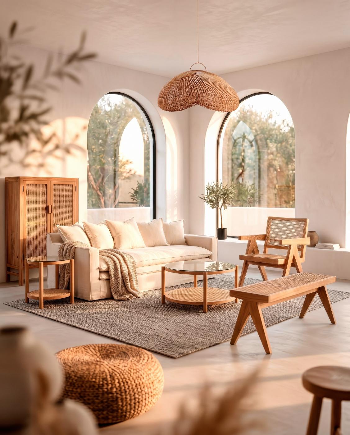 MESA DE CENTRO MAISON LINETT JULIEN 95X95 CM - 4