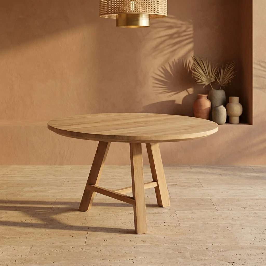 MESA DE COMEDOR MAISON LINETT SYLVIE 140X140 CM - 1