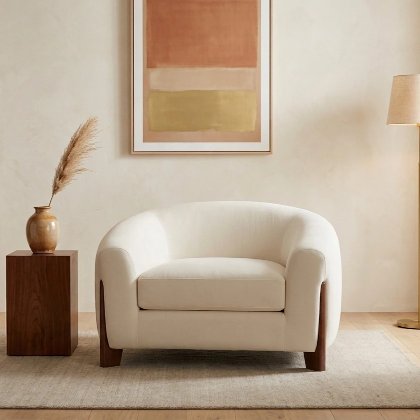 SILLÓN MAISON LINETT SYLVIE TAUPE - 1