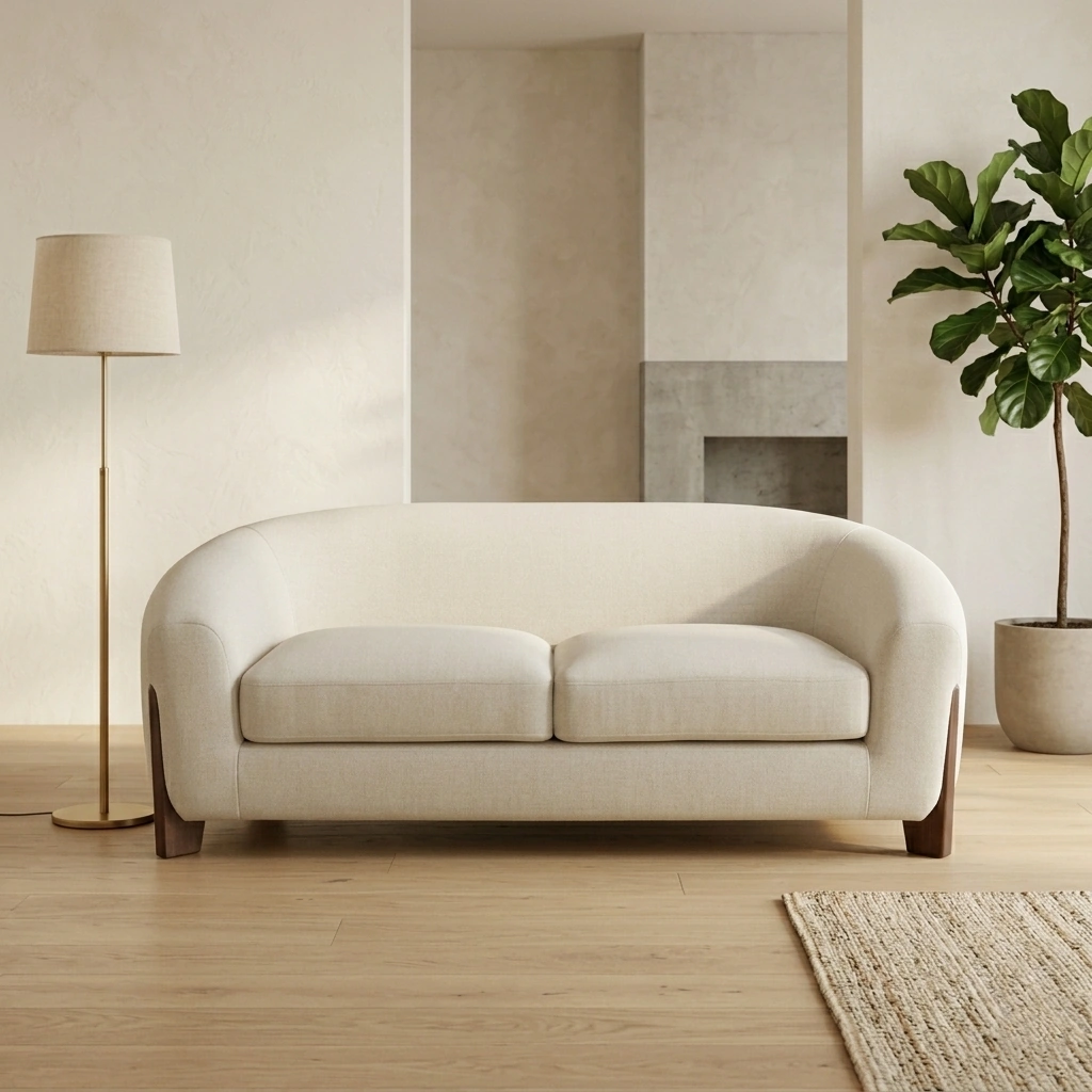 SOFÁ MAISON LINETT SYLVIE 2 CUERPOS TAUPE - 1